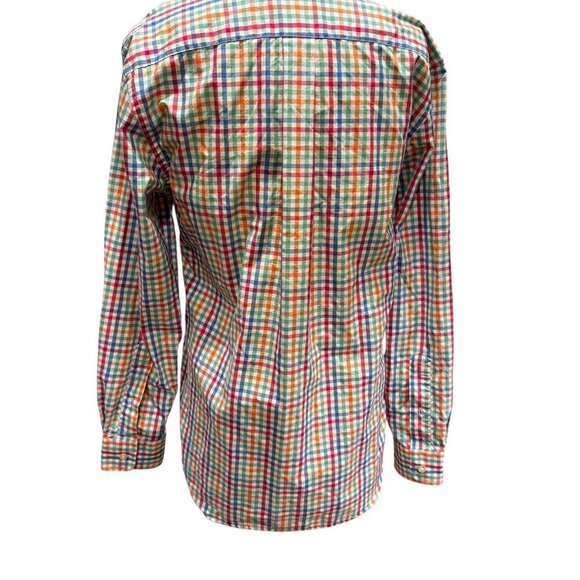 Vineyard Vines Slim Fit Gingham Whale Shirt | Size Small - Picture 7 of 7